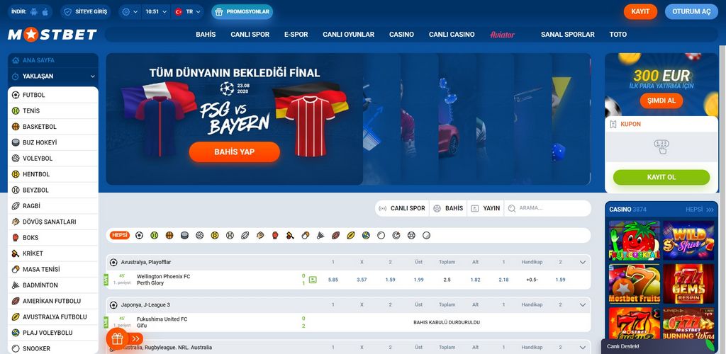 Web a aplikace Mostbet pro sázení a sázení 2025